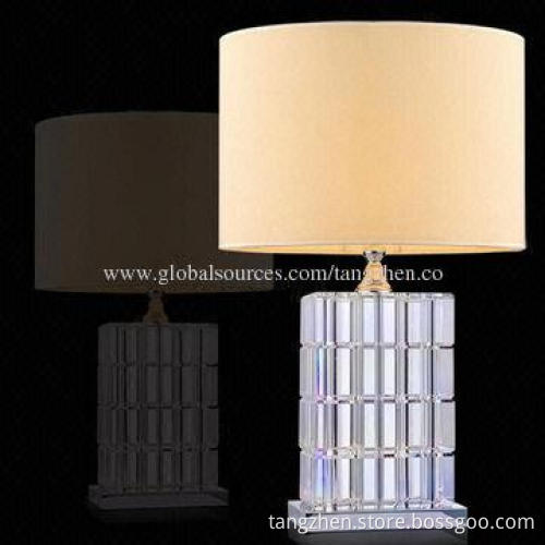 Crystal Table Lamp with K9 Crystal Table Lights
